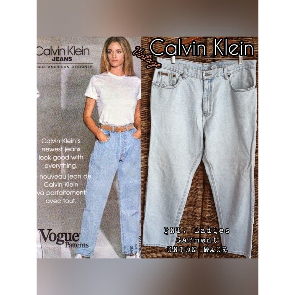 Calvin klien jeans vintage 80's to Early 90's Era Union Made In USA